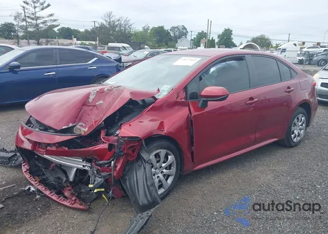 2022 Toyota Corolla Le from USA, damaged, VIN JTDEPMAE5NJ201140